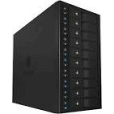 ICY BOX IB-3810U3 External 3.5 HDD 10-bay Case SATA I/II/III USB 3.0 RAID Black