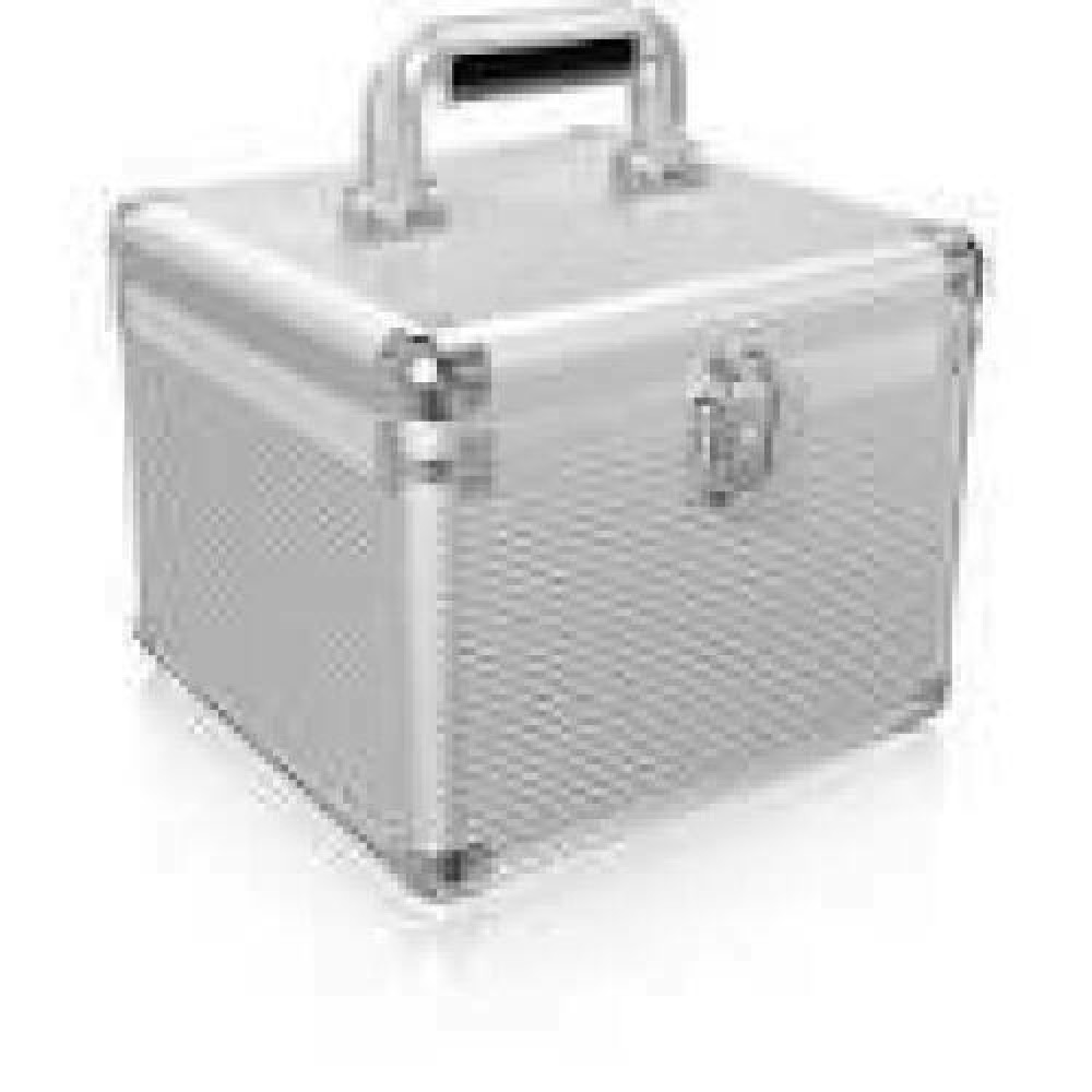 ICY BOX IB-AC628 Aluminium suitcase for 2.5 und 3.5 HDDs Silver
