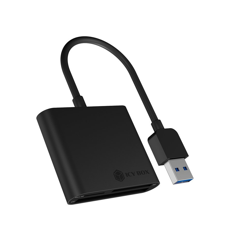 ICY BOX IB-CR301-U3 External card reader USB 3.0 CF SD microSD