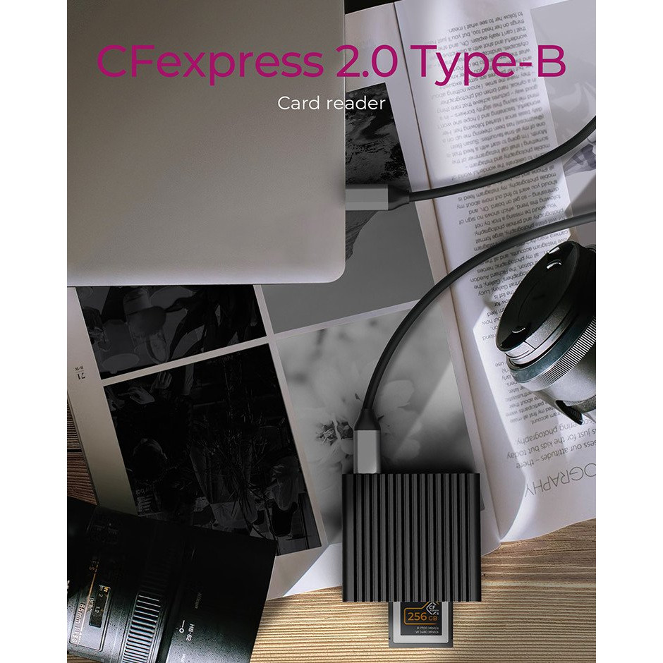 ICY BOX IB-CR404-C31 External multi card reader USB 3.0 Type-C CF Express