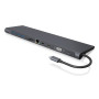ICY BOX IB-DK2102-C Docking Station USB Type-C HDMI miniDP VGA