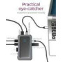 ICY BOX IB-DK2108M-C USB Type-C Notebook DockingStation with NVMe Slot PD up to 100W