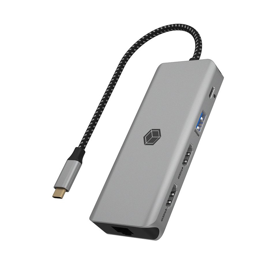 ICY BOX IB-DK4012-CPD Multi-Docking Station for Notebooks and PCs