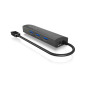 ICY BOX IB-HUB1406-C 3x Port USB 3.0 & Gigabit-LAN Hub