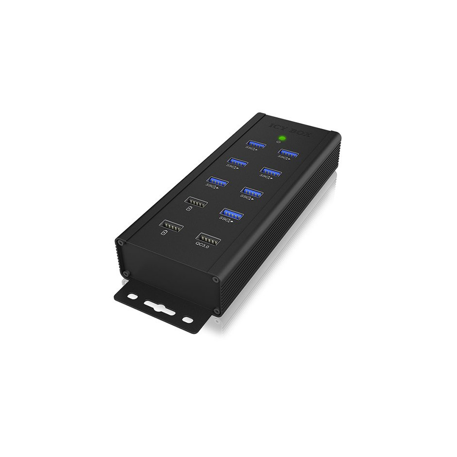 ICY BOX IB-HUB1703-QC3 7xPort USB 3.0 HUB and 3 charge ports