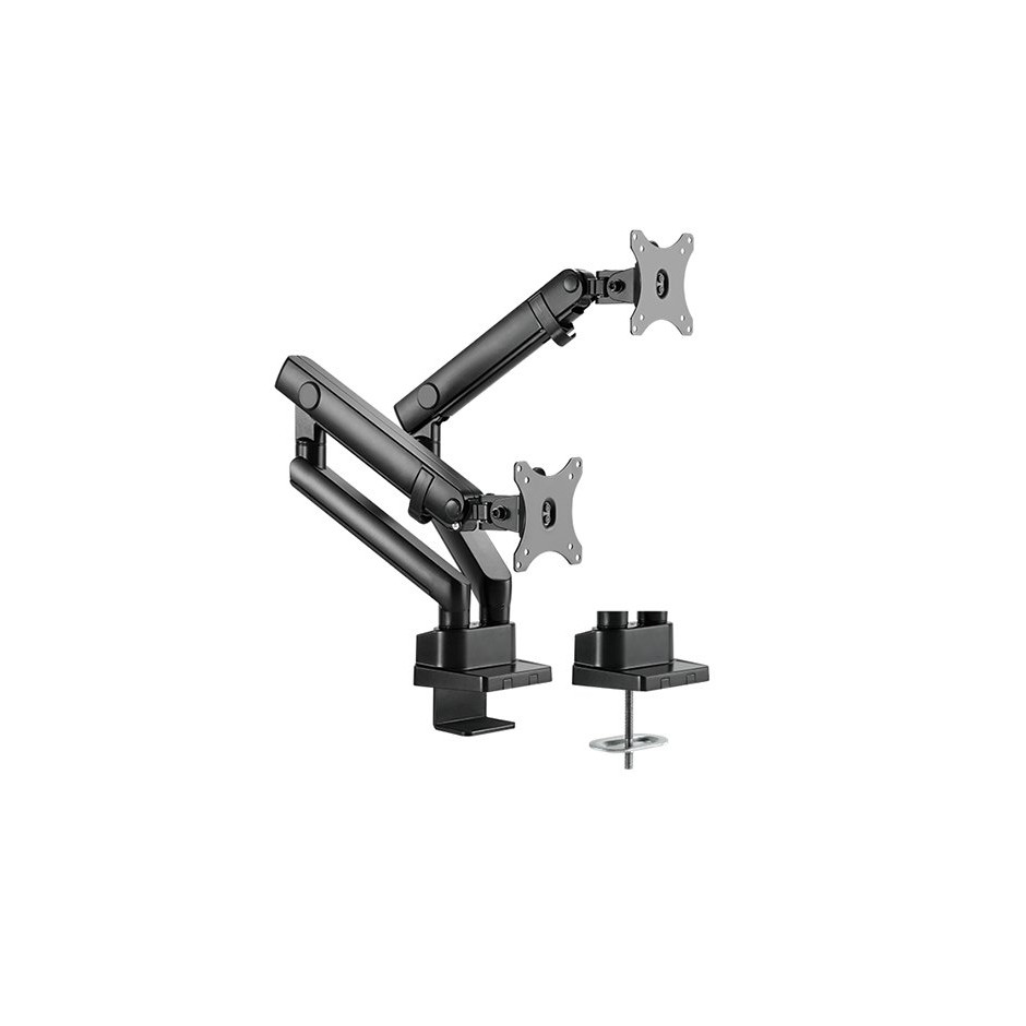 ICY BOX IB-MS314-T Monitor stand with table support for two monitors up to 32inch