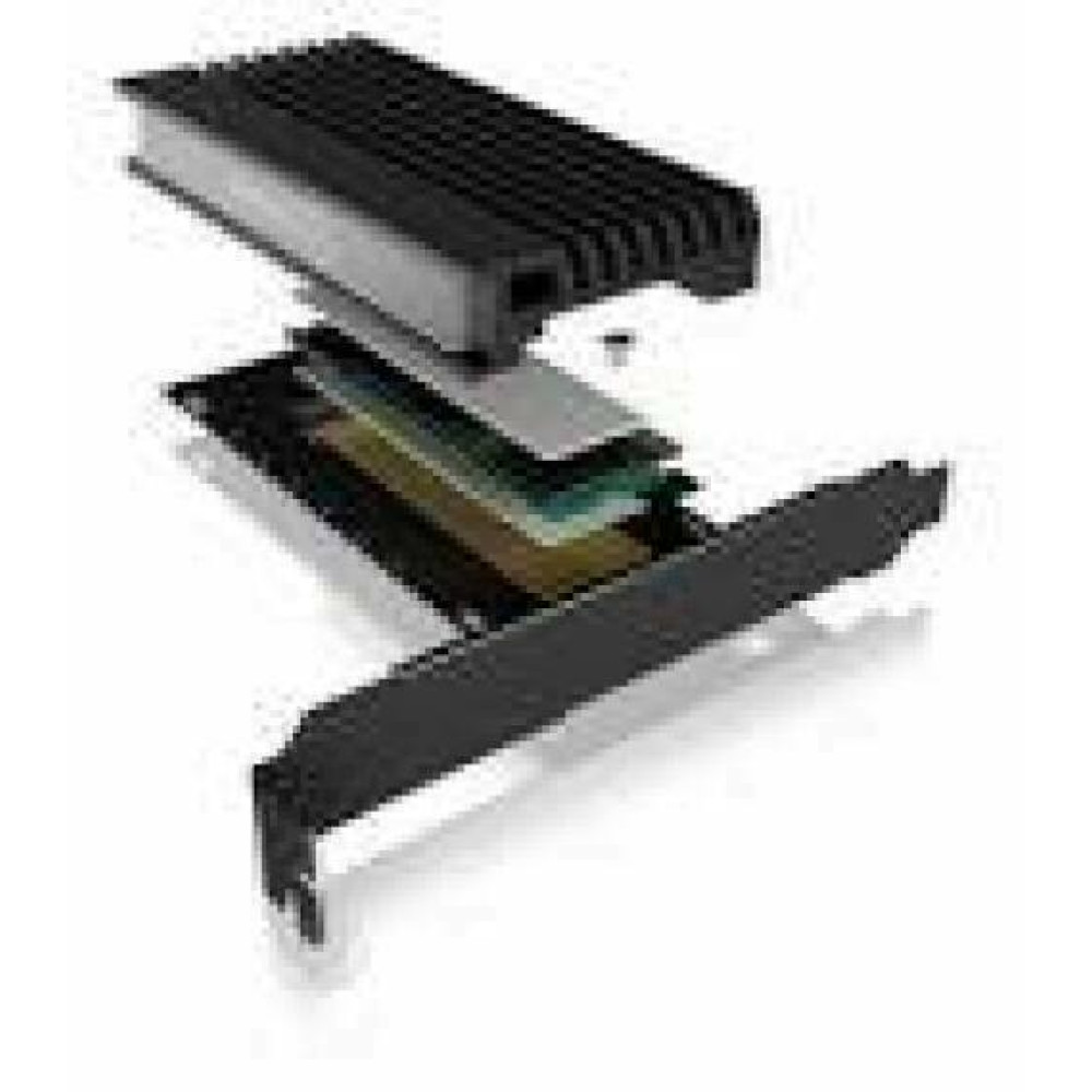 ICY BOX IB-PCI214M2-HSL PCIe extension card with M.2 M-Key socket for one M.2 NVMe SSD