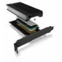 ICY BOX IB-PCI214M2-HSL PCIe extension card with M.2 M-Key socket for one M.2 NVMe SSD