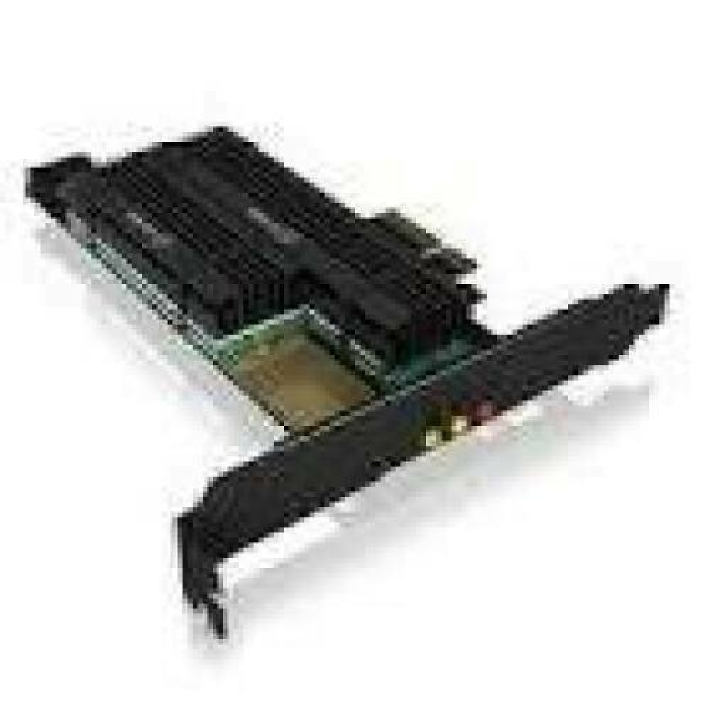 ICY BOX IB-PCI215M2-HSL PCIe extension card for 2x M.2 SSDs heat sinks
