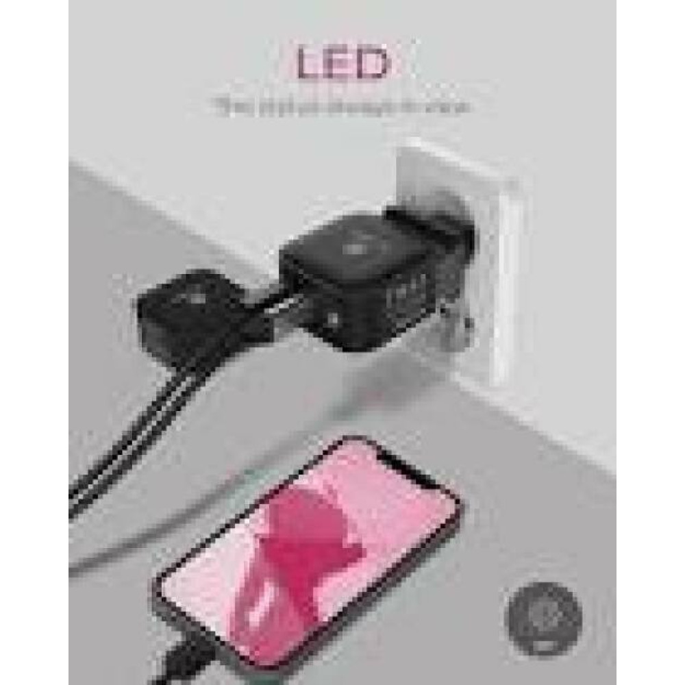 ICY BOX IB-PS103-PD Wall charger with 3 interfaces and Power Delivery