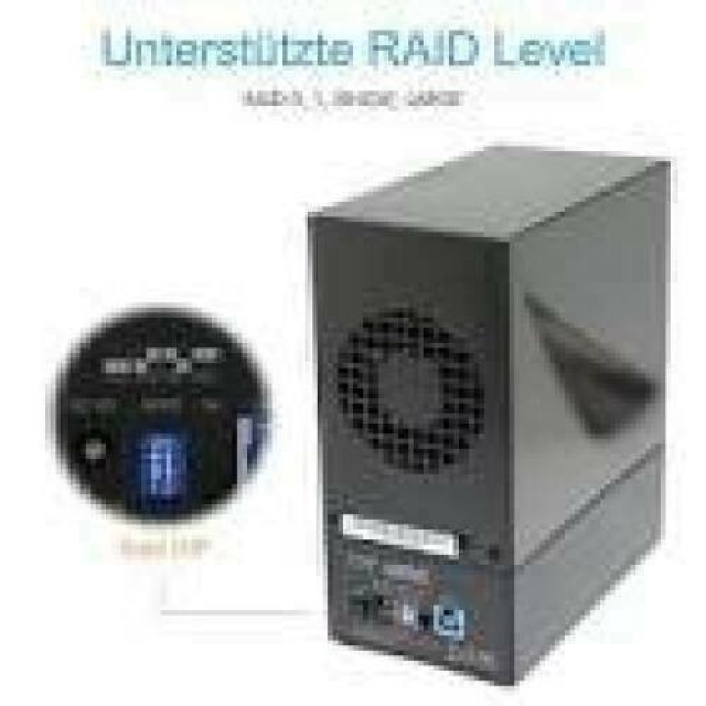 ICY BOX IB-RD3621U3 External RAID system for 2x3.5inch SATA I/II/III SSD/HDD