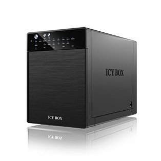 ICY BOX IB-RD3640SU3 External 4x3.5inch USB 3.0 eSATA Host RAID 0 1 3 5 10 Black
