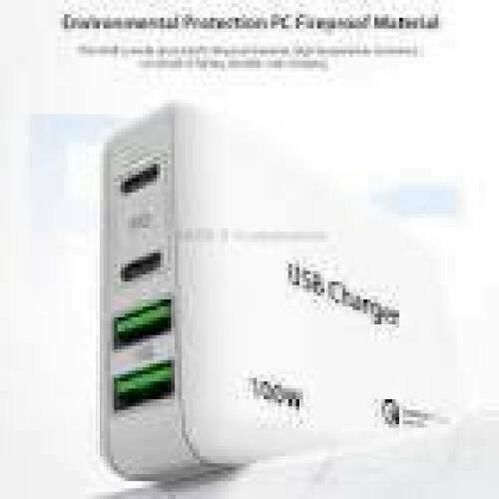 IBOX C-65 PD65W UNIVERSAL CHARGER GaN USB-C CABLE WHITE