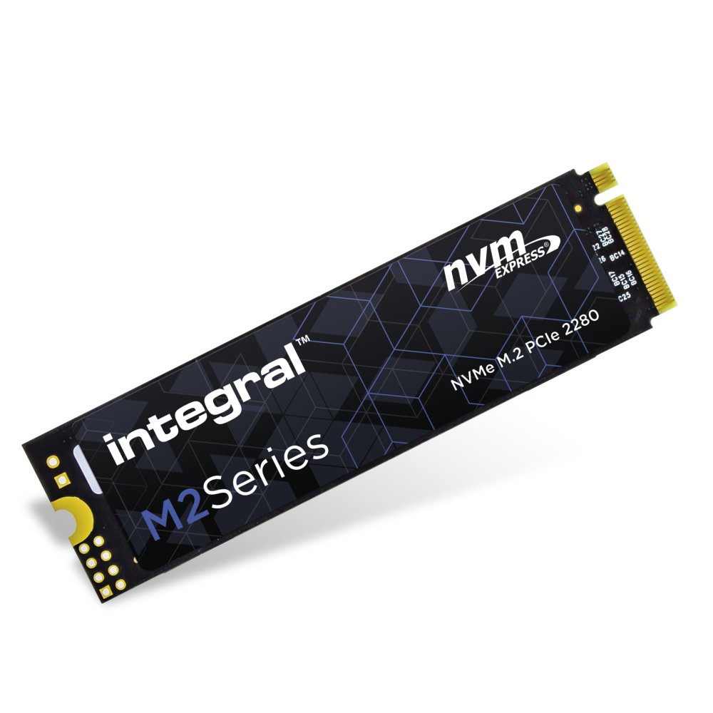 INTEGRAL SSD 1TB - 1024GB SSD M.2 2280 NVME 1.4 PCIe Gen3x4 R-3450MB/s W-3200MB/s M2