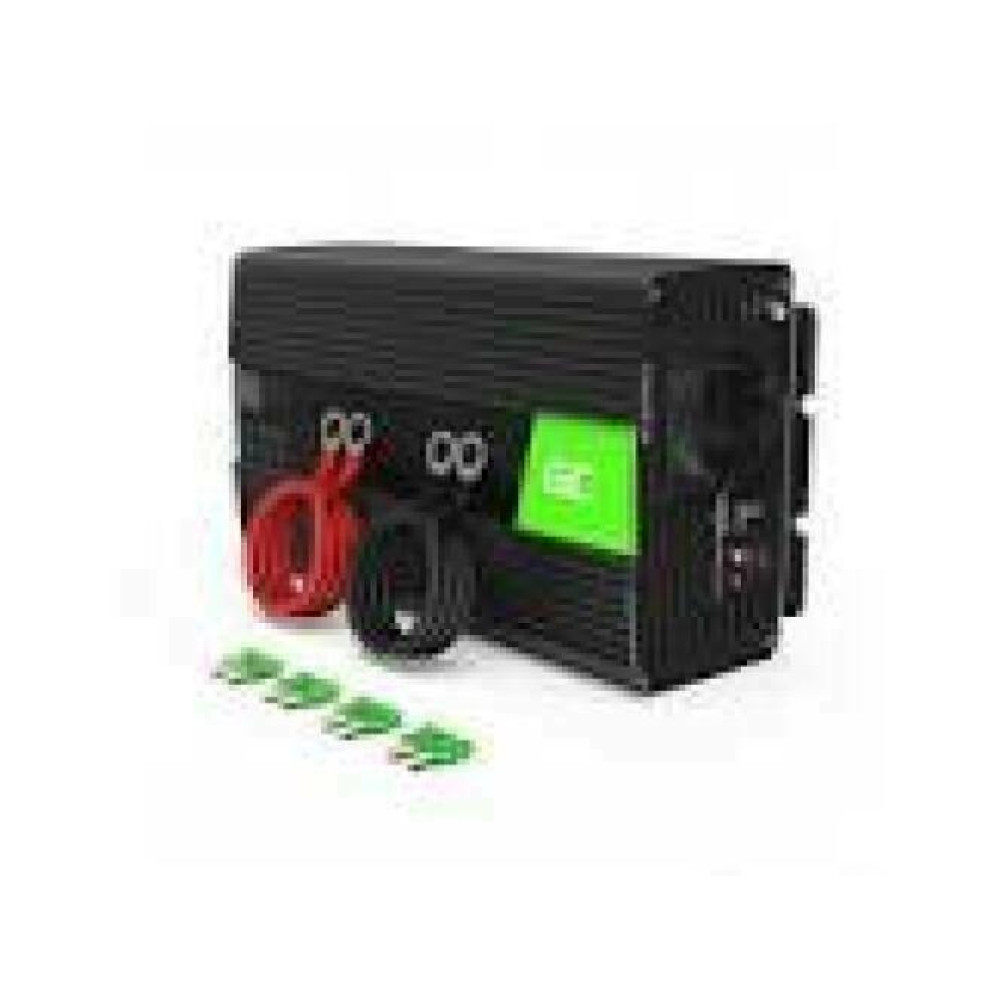 GREENCELL Car Power Inverter 24V to 230V 1000W/2000W Pure sine wave
