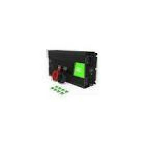 GREENCELL Car Power Inverter 24V to 230V Pure Sine 1500W