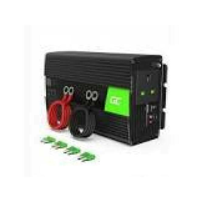 GREENCELL Car Power Inverter 24V to 230V Pure Sine 2000W