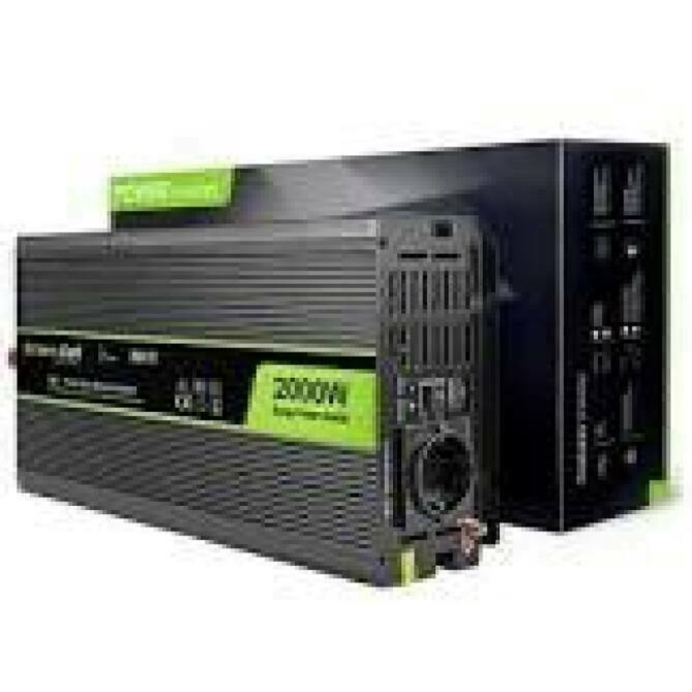GREENCELL Car Power Inverter 24V to 230V 1000W/2000W Modified sine wave