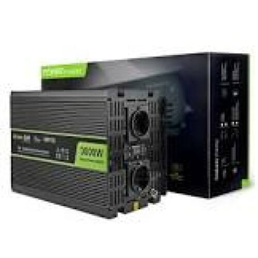 GREENCELL Car Power Inverter 24V to 230V 3000W/6000W Mod Sine