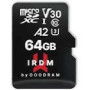 GOODRAM Memory Card IRDM 64GB UHS I U3 A2 + Adapter