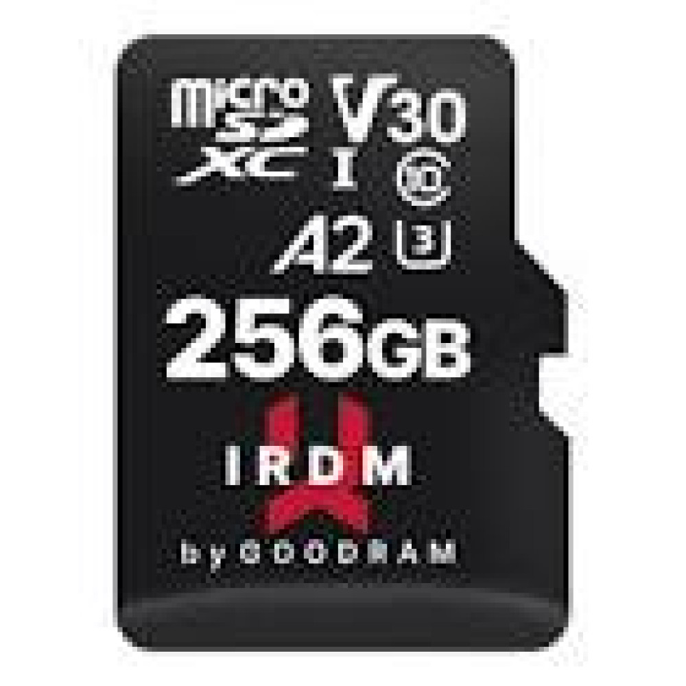 GOODRAM Memory Card IRDM 256GB UHS I U3 A2 + Adapter