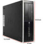 HP REFURB 8300 SFF Intel Core i5-3550 8GB RAM 256GB SSD W10