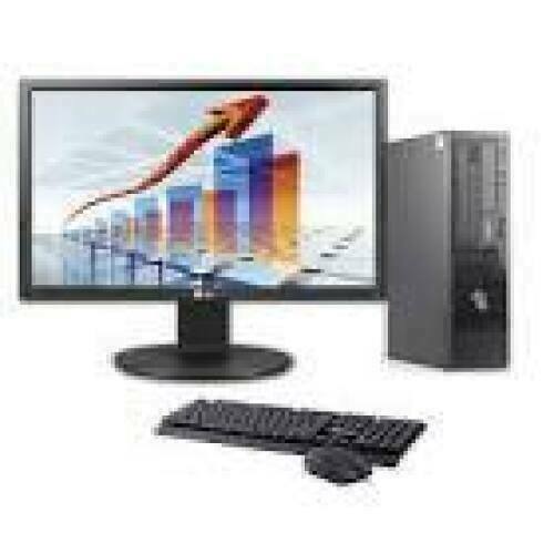 FUJITSU REFURB E500 E85+ SFF Intel Core i3-2120 8GB RAM 240GB SSD DVD-RW W10P
