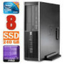 HP RENEW 8100 Elite SFF Intel Core i5-650 8GB 240GB SSD DVD W10P