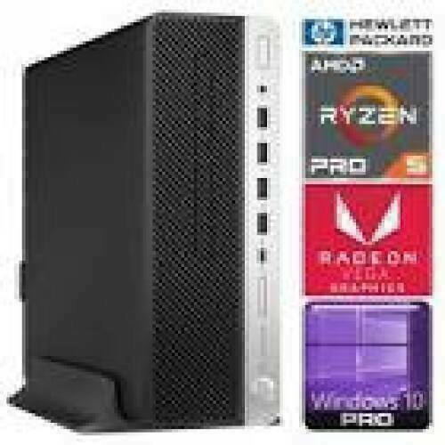 HP RENEW EliteDesk 705 G4 SFF Ryzen 5 P 2400G 8GB 256GB SSD M.2 NVME W10P