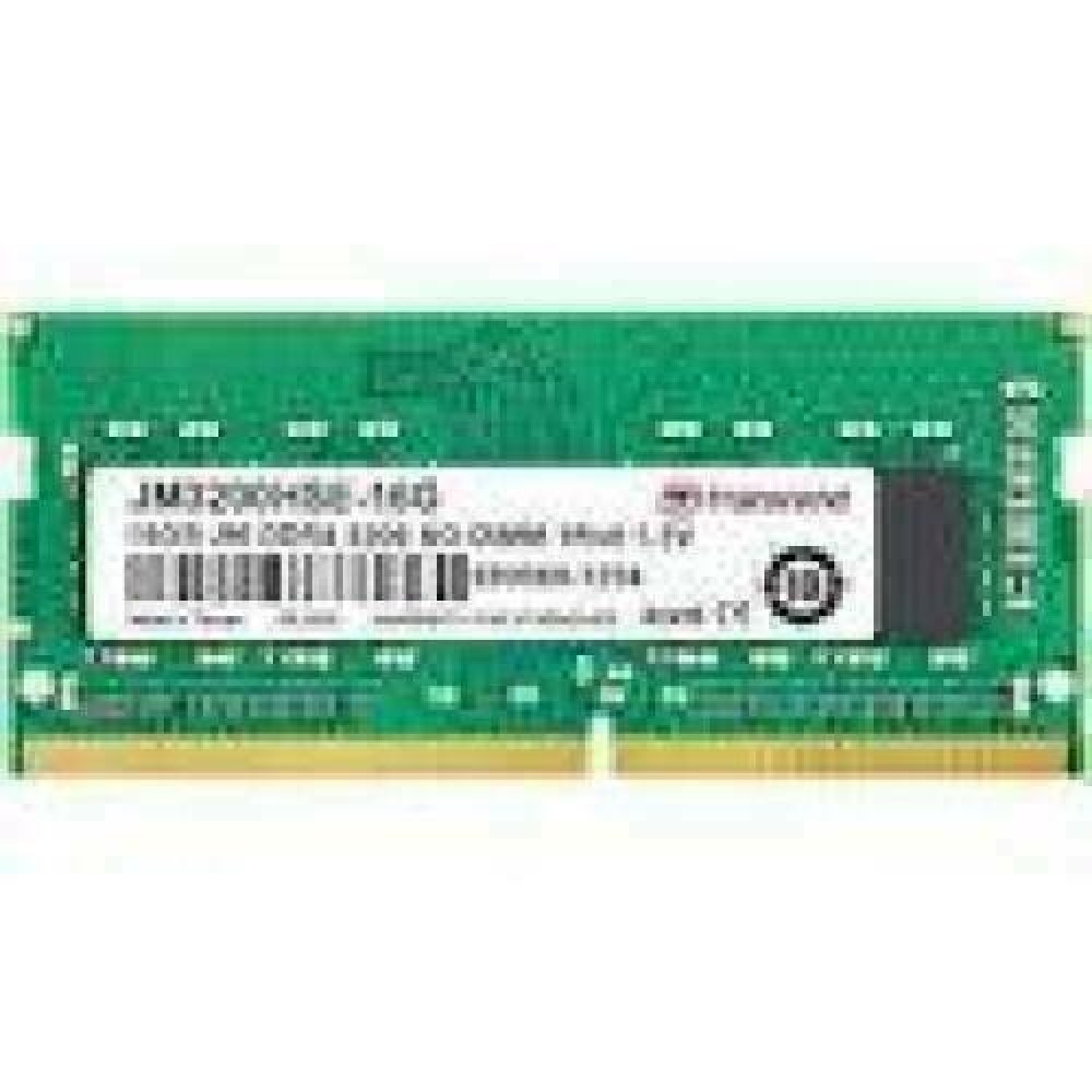 TRANSCEND JetRam 16GB DDR4 3200Mhz SO-DIMM 1Rx8 2Gx8 CL22 1.2V