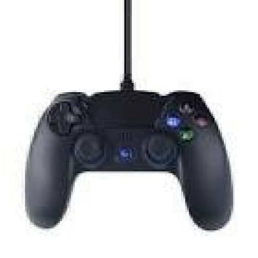 GEMBIRD Wired vibration game controller for PlayStation 4 or PC black