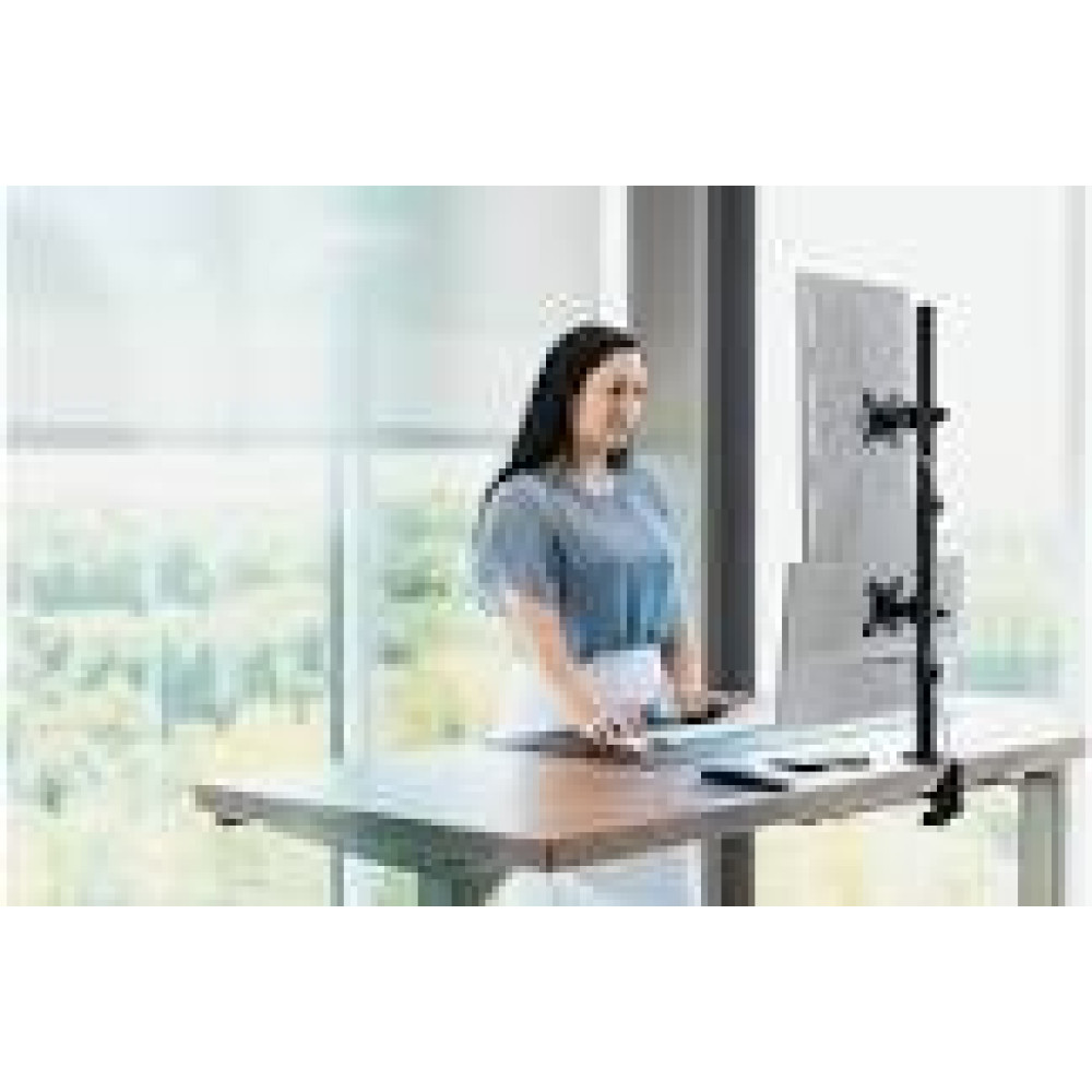 KENSINGTON Vertical Stacking Dual Arm