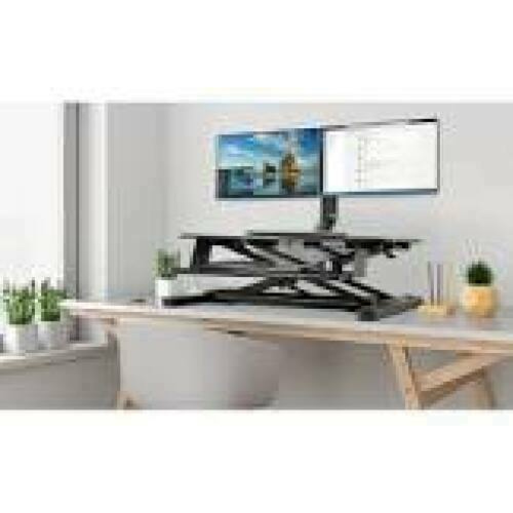 KENSINGTON space-saving dual monitor arm