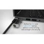 KENSINGTON Slim Combination Lock Portable laptop lock for NanoSaver Security Slot resettable