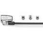 KENSINGTON ClickSafe 2.0 3-in-1 Keyed Laptop Lock T-Bar Nano & Wedge Anchors