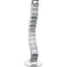 LOGILINK KAB0065 Flexible cable channel for desktops 800 x 68 mm 18 joints silver