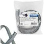 LOGILINK KAB0072 Cable sleeve with zipper Polyester 30mm diameter grey 2m
