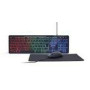 GEMBIRD 3-in-1 backlight desktop set black US layout
