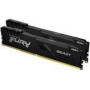 KINGSTON 32GB 3200MHz DDR4 CL16 DIMM Kit of 2 1Gx8 FURY Beast Black