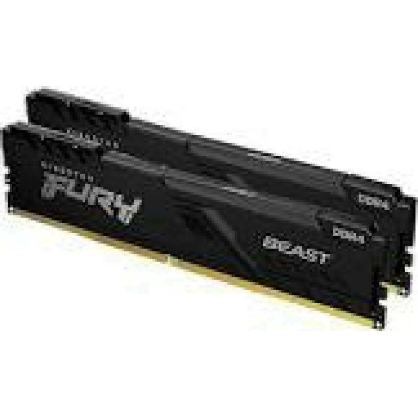 KINGSTON 16GB 3200MHz DDR4 CL16 DIMM Kit of 2 FURY Beast Black