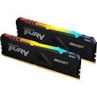 KINGSTON 16GB 5600MT/s DDR5 CL36 DIMM Kit of 2 FURY Beast RGB EXPO