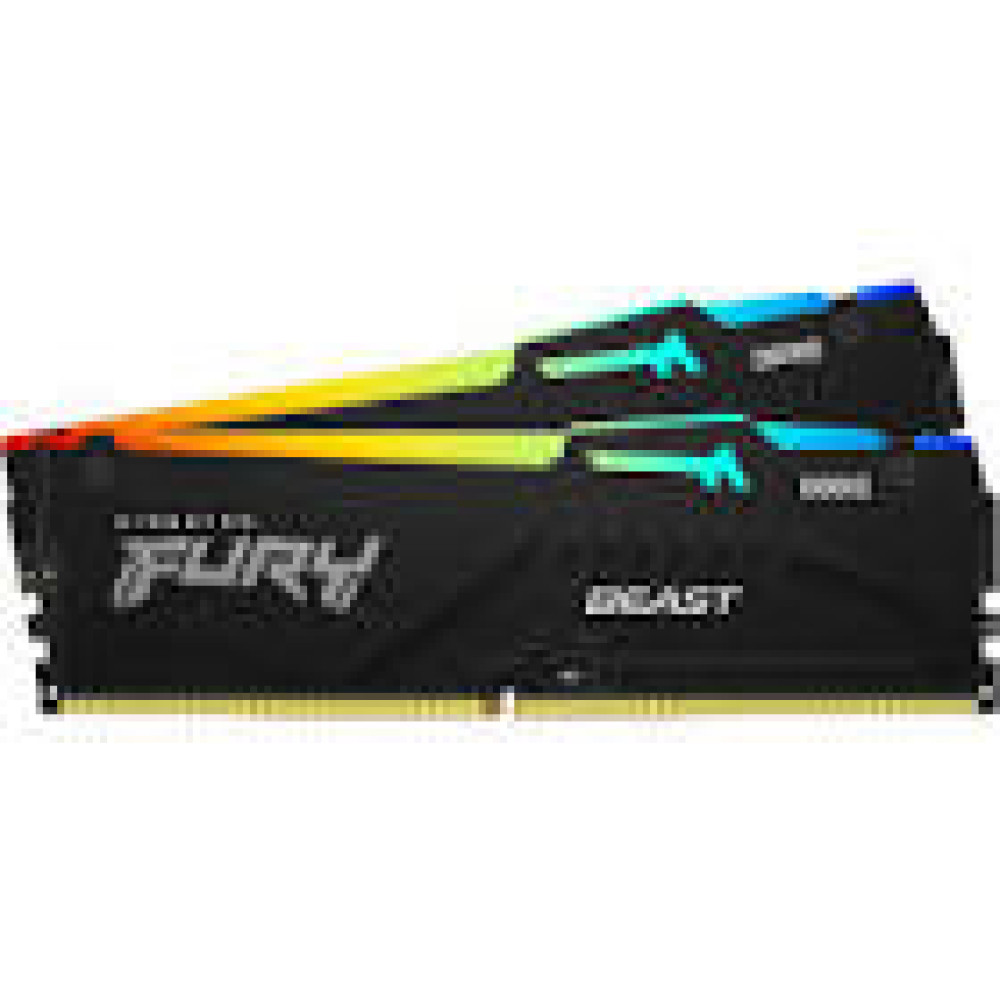 KINGSTON 16GB 6000MHz DDR5 CL40 DIMM Kit of 2 FURY Beast Black