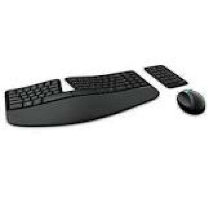 MICROSOFT Sculpt Ergonomic Dsktp USB Port Eng Intl Euro Hdwr
