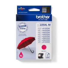 BROTHER LC-225XL ink cartridge magenta high capacity 1200 pages 1-pack BROTHER LC-225XL ink cartridge magenta high capacity 1200 pages 1-pack