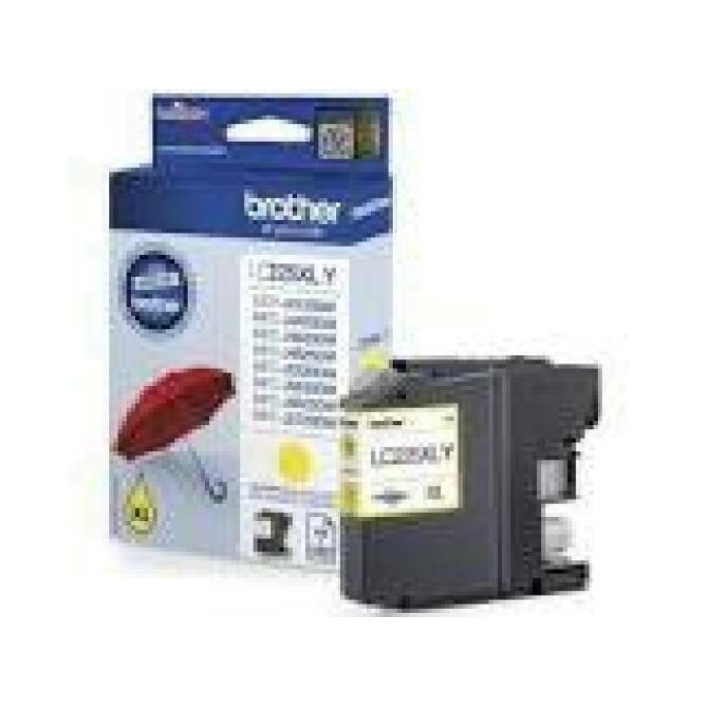 BROTHER LC-225XL ink cartridge yellow high capacity 1200 pages 1-pack