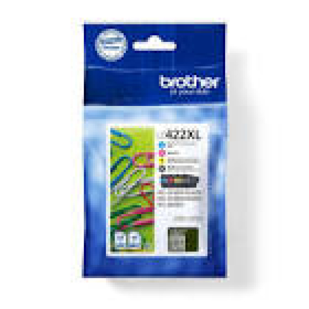 BROTHER LC422XL HY Value BP Ink Cartridge For BH19M/B Compatible with MFC-J5340DW MFC-J5740DW MFC-J6540DW MFC-J6940DW 3000/1500 p