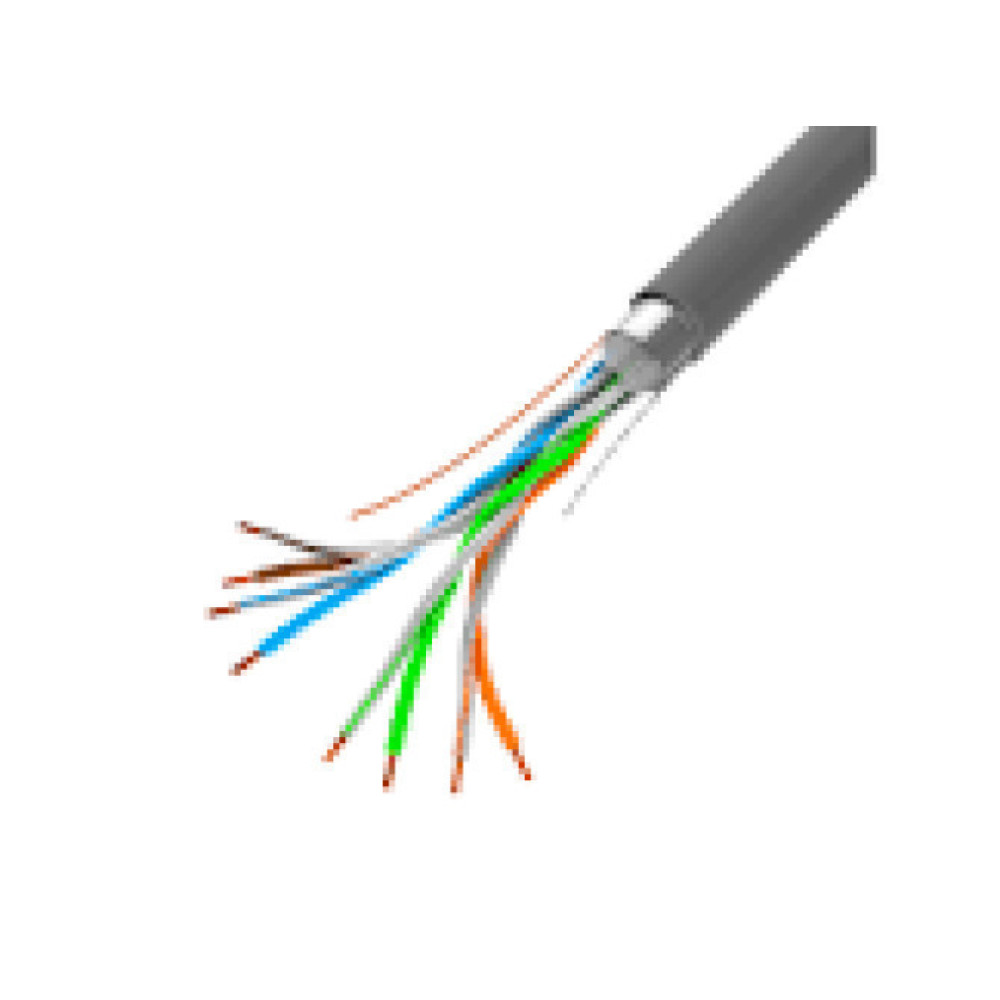 LANBERG LCF5-10CC-0305-S FTP solid cable CCA 100Mb/s 305m gray