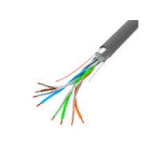 LANBERG LCF5-10CC-0305-S FTP solid cable CCA 100Mb/s 305m gray