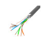 LANBERG LCF5-10CC-0305-S FTP solid cable CCA 100Mb/s 305m gray
