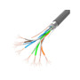 LANBERG LCF5-11CC-0305-S FTP stranded cable CCA 100Mb/s 305m gray